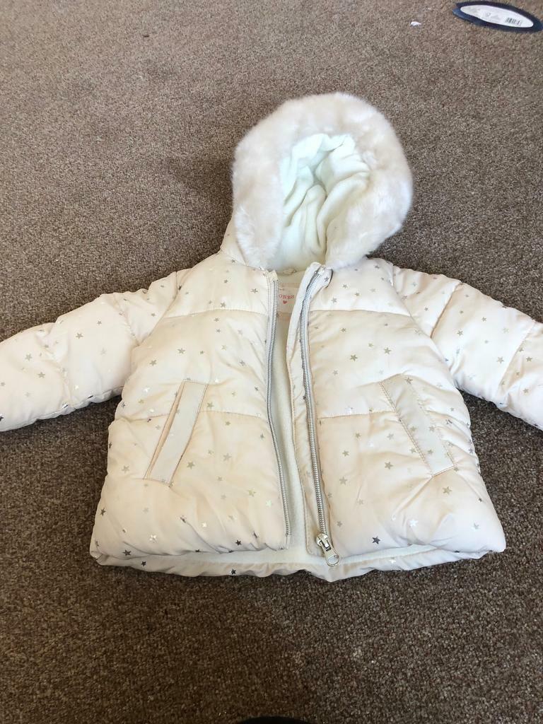 tesco baby girl snowsuit